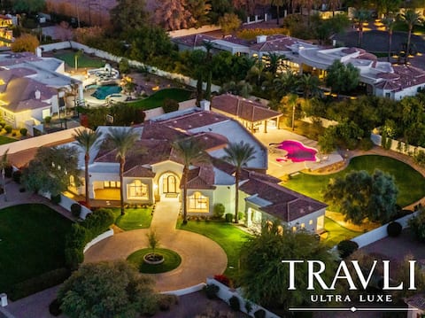 $5M PV Estate|Casita|Camelback View|Sleeps 16