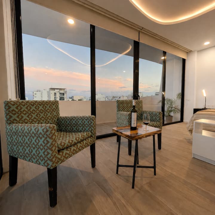 Romantic Corner Penthouse • Infinity Pool •Terrace - Playa del Carmen