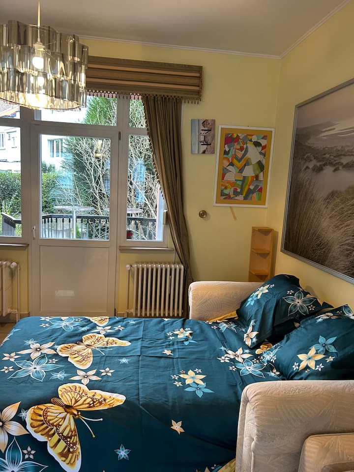 Laken Nature Room Avec  Vue  Nature  Et Jardin - Grimbergen