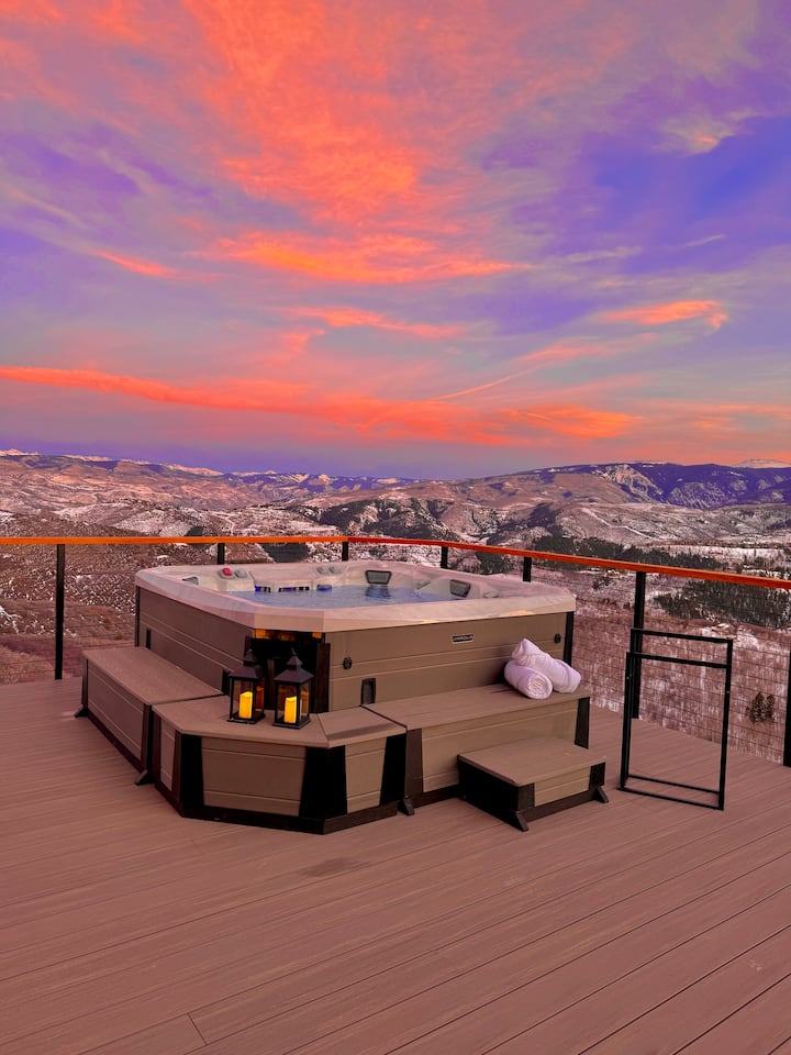 Beautiful Alpine Retreat|Hot Tub & Sauna|360 Views