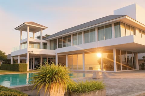 Villa Vi Private pool, 3 mins walk to beach