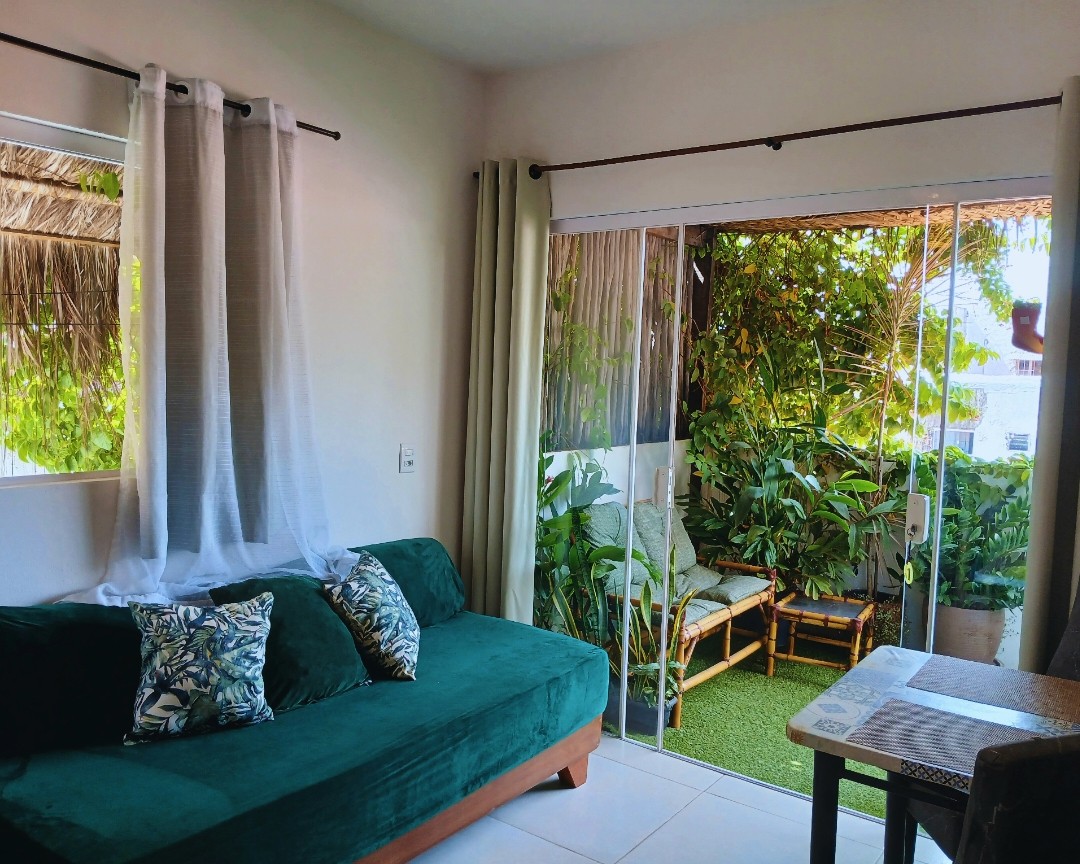 Popular Airbnb listing: COCO BAMBU PIPA apto 1, at 200m the central beach in Natal