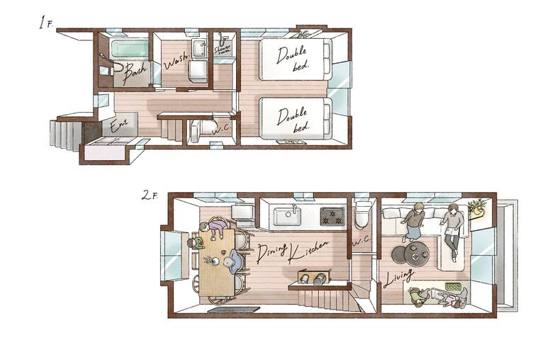 Shinjuku 100m² 3BR I Kids Play & Parents Relax gallery image 4