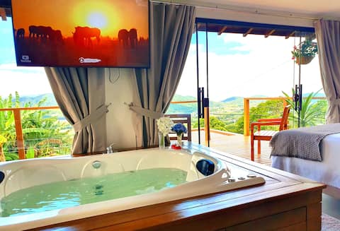 Recanto Sunset Chalet - Hydro Fireplace StoAmaroSC