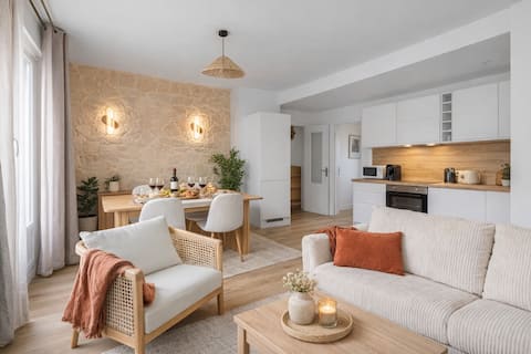 Annonce Airbnb populaire: Elegant 3-bedroom apartment in the heart of Rouen à Carmes Saint Maclou / Vieux Marché / Beauvoisine