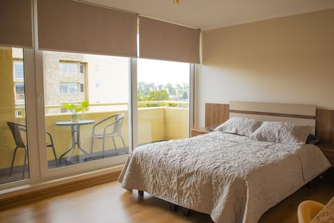 Warm and cozy apartment with terrace and great view