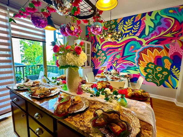 360RoofSKYview|ARTy|Garage+HotTub|EVTesla|Sleeps12