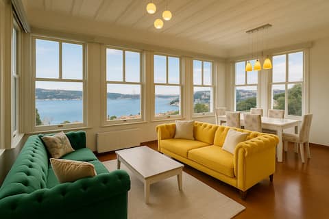 Anadolu Hisarı Timeless Mansion w/ Bosphorus View