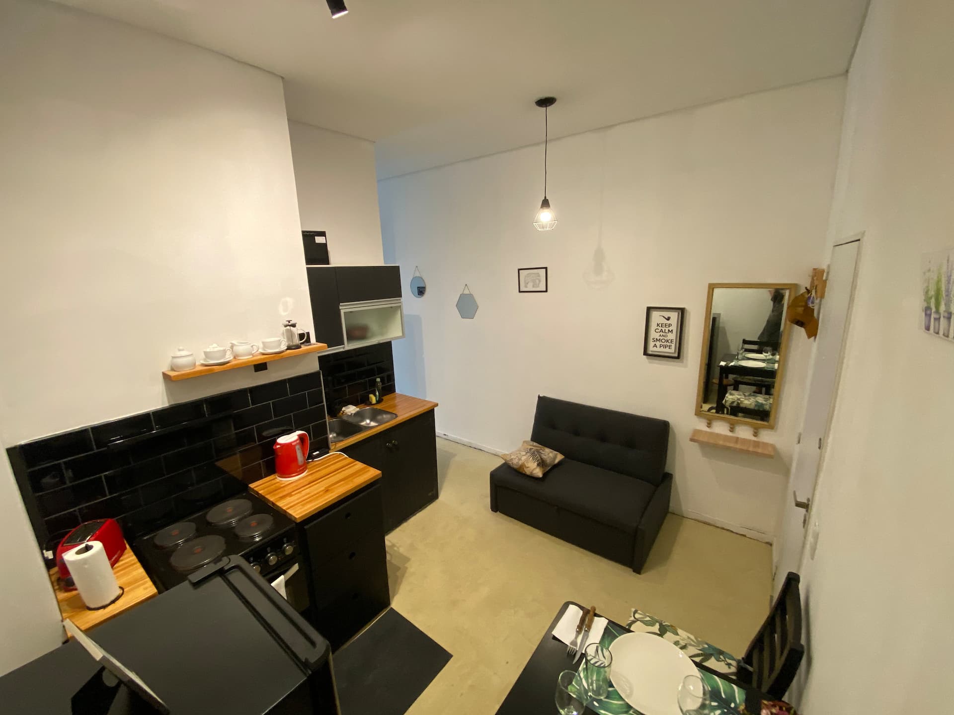 One-bedroom apartment in San Nicolás