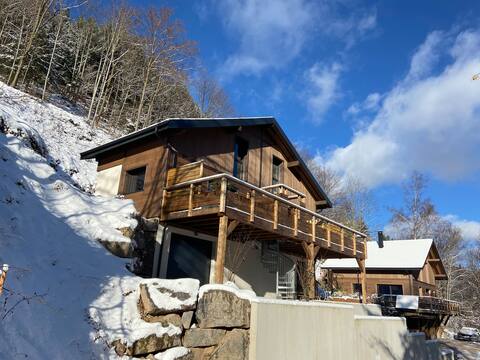Beautiful chalet with two duplexes, exceptional view