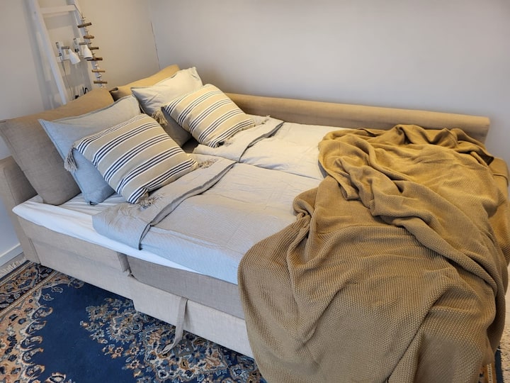 سرير أريكة مع مرتبة رغوية إضافية للراحة