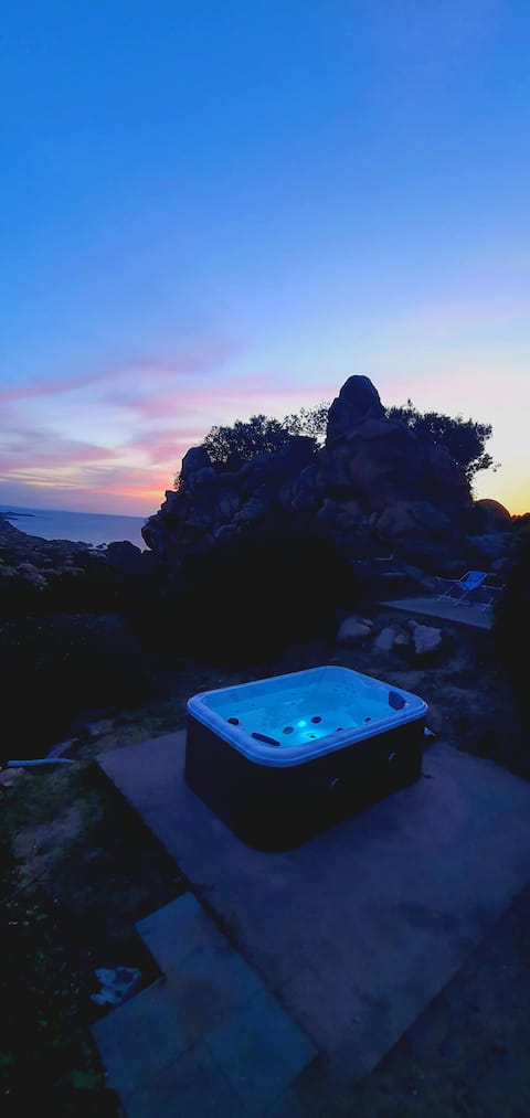 Roccette MareBLU three-family villa with jacuzzi