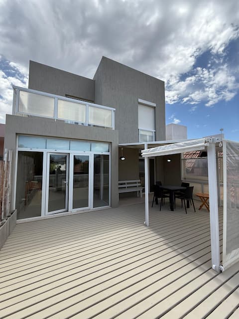 Spacious and modern house.