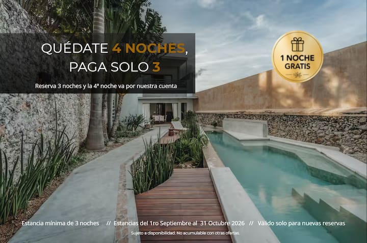 Casa Exclusiva Los Amigos, Downtown Merida - Yucatan