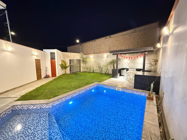 Ica Pool House El Harás Privado - Ica