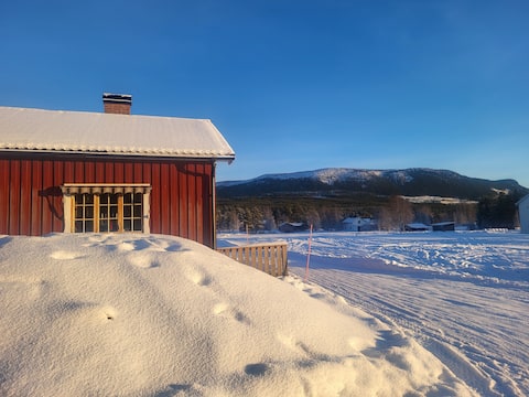 Little red cottage in Vemdalen village