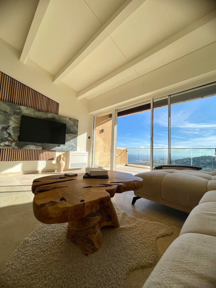 Villa La Belle Mit Meerblick - Cavalaire-sur-Mer