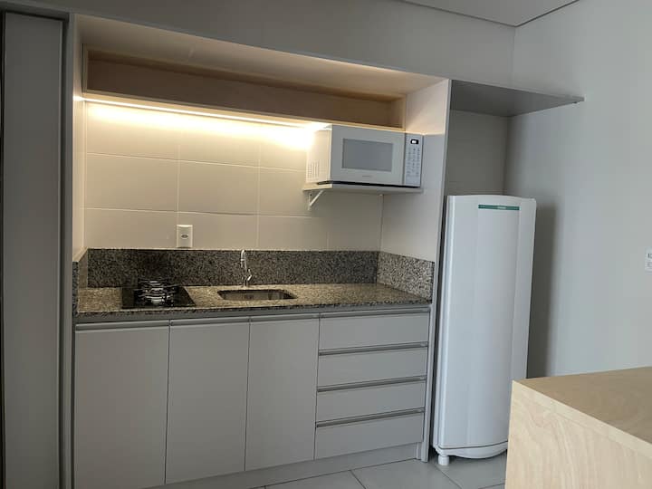 Loft Com Ar E Garagem Na Melhor Localização - Estrela