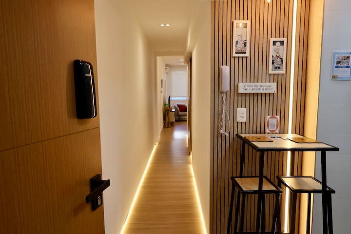 Leblon – Moderno Apt a 1 quadra praia mais linda