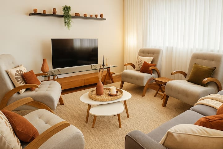 Vista mar em Copacabana com 4 quartos amplos