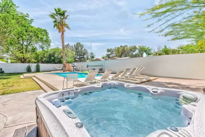 Fun DREAM Las Vegas 4BR-Pool/Spa/Games | 5minstrip