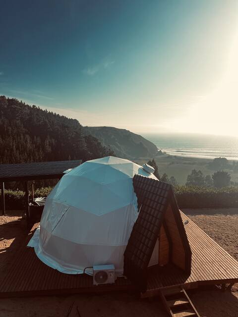 Domo Cabin with Tinaja