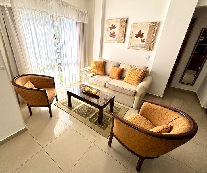 Departamento+cochera+ Balcón Con Parrilla /Centro - Pinamar