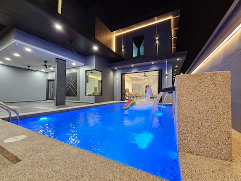 JPP l 1 min to downtown Austin l Soundproof private KTV room l Pool l Automatic mahjong machine l Sw