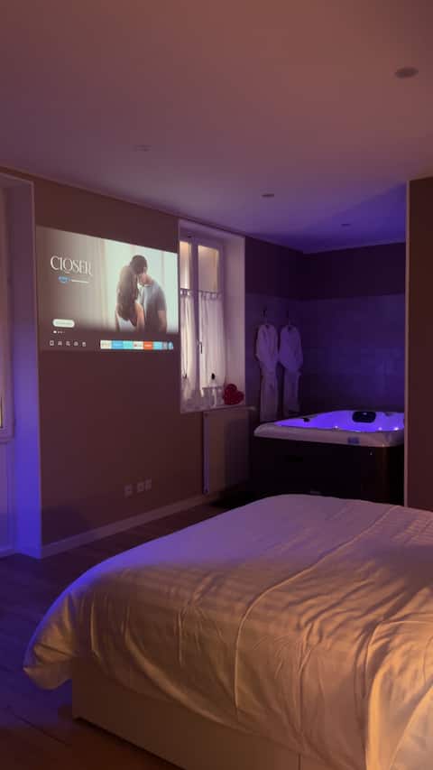 Peaceful haven in Normandy: T2 60 m² with Spa&Sauna