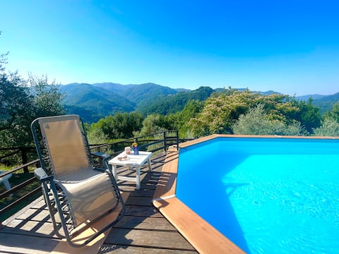 Villa Giuseppe-Tuscan Farmhouse-sleeps 8 with pool