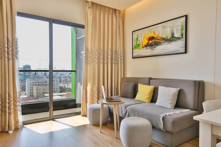 Republic 1br Apt | 5m To Airport | Near Center - Ciudad Ho Chi Minh