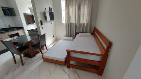 Popular Airbnb listing: Apartment near the beach - Centro dos Ingleses - Oceania in Ingleses Centro