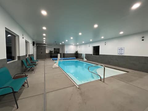 The Staycation With Indoor Pool!