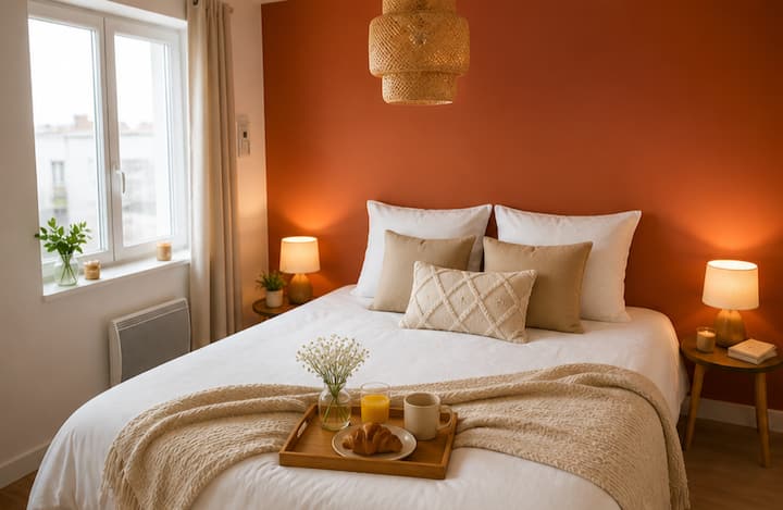 Cocon Cosy*accès Rapide Paris*lit Double Ou 2 Lits - Houilles