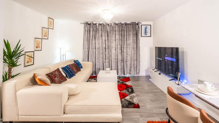 Mega1 Luxury 1bedroom Apartment, Manchester - Manchester