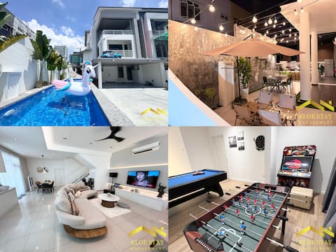 【Villa D'Amour@Jonker】Semi-D Villa/8R7B/Pool/KTV