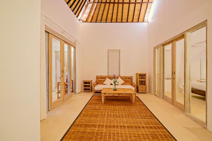 2 Br Villa With Rice Fields View - Free Breakfast. - Bangli