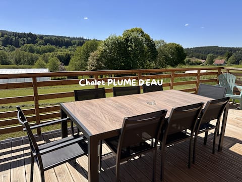 PLUME D'EAU Chalet - spa/petanque/foosball/swimming pool