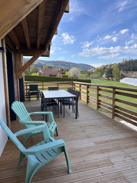 Chalet PLUME D'EAU - swimming pool/spa/petanque/babyfoot