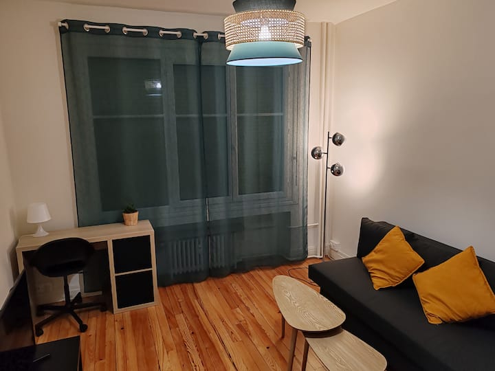 Appart 4 Pers, Bellevue, Accès N88 2 Min, Wifi Htd - Firminy
