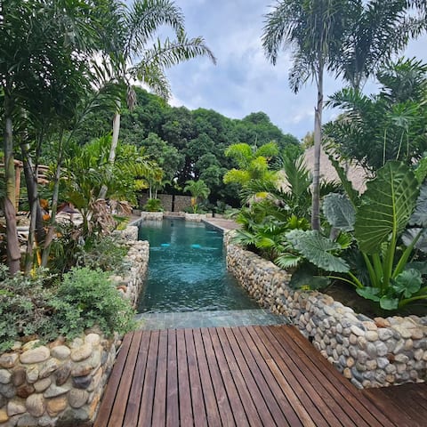 Private villa with pool at NAIO hotel, Palomino