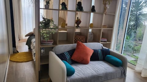 Airbnb em destaque: CasAmor · Romantic Ocean View Studio em Santa Cruz