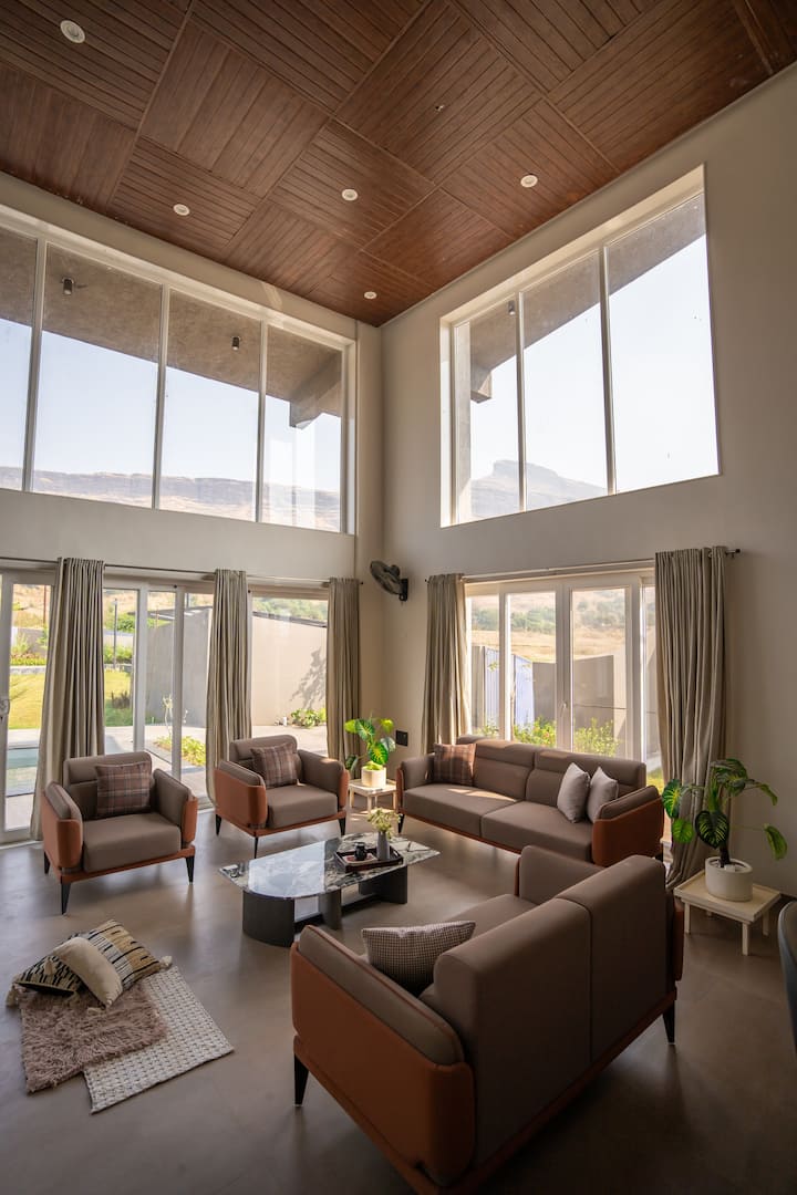 Travalong Tatva A - 5 Bhk Pool Villa - Igatpuri