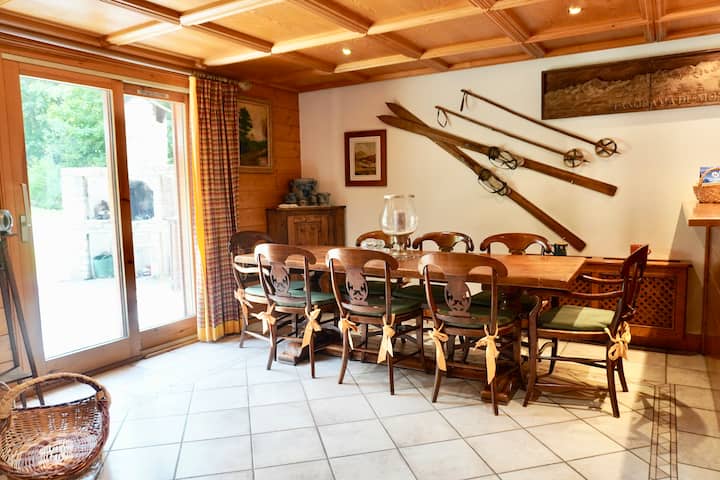 Chalet De Charme à Chamonix • Jardin Avec Vue - Chamonix-Mont-Blanc