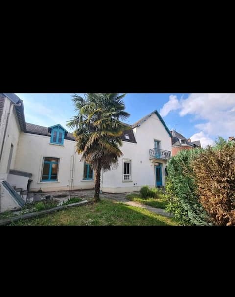 The house with the palm tree