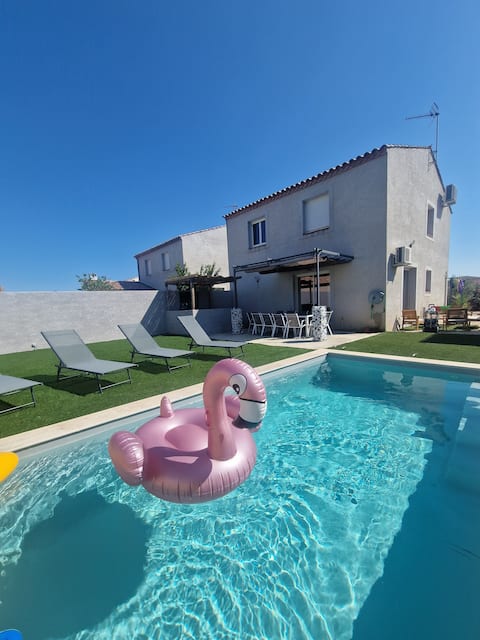 Villa with a private pool