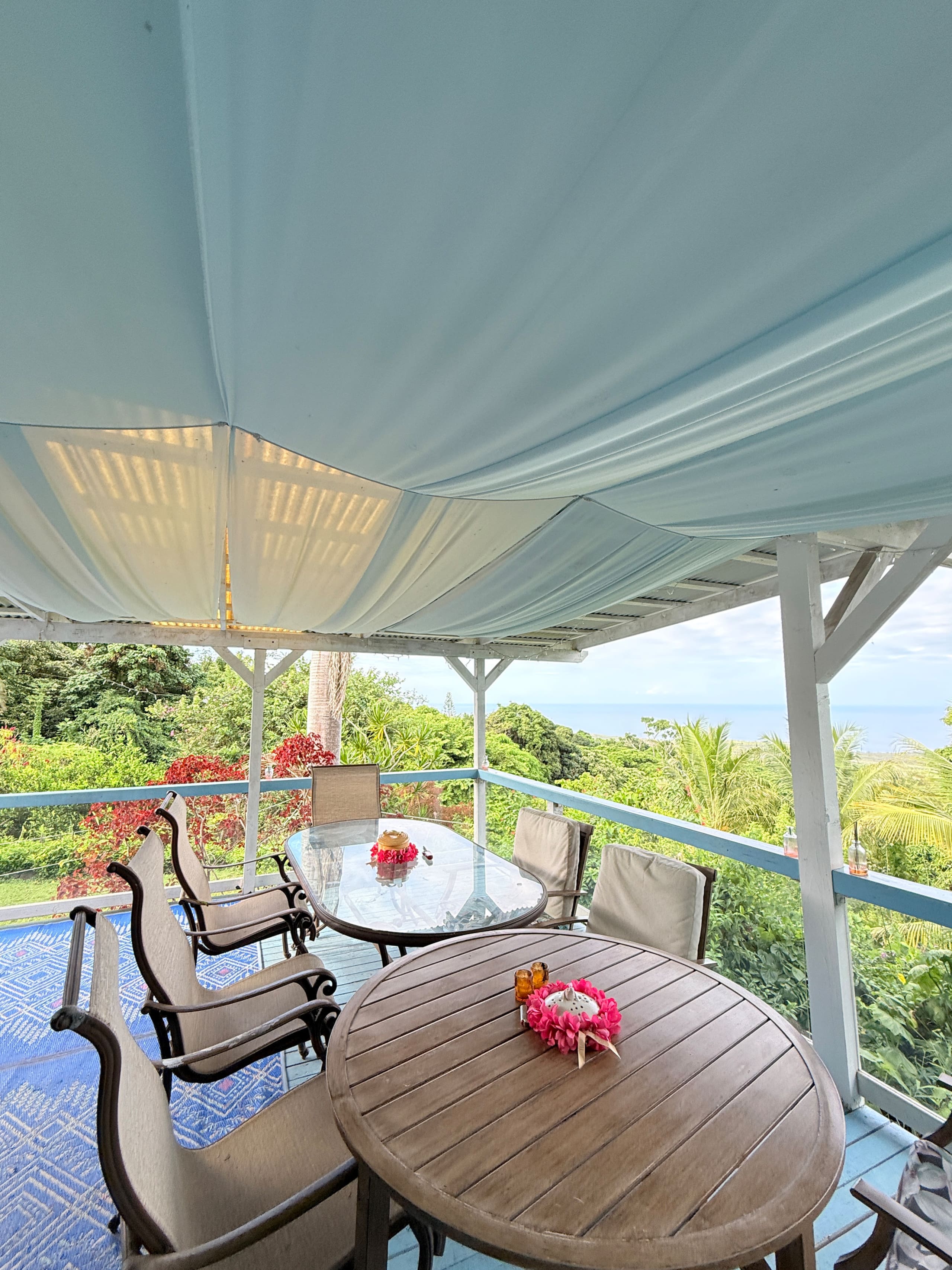 Charming farmhouse with huge oceanview patio lanai - Image 37
