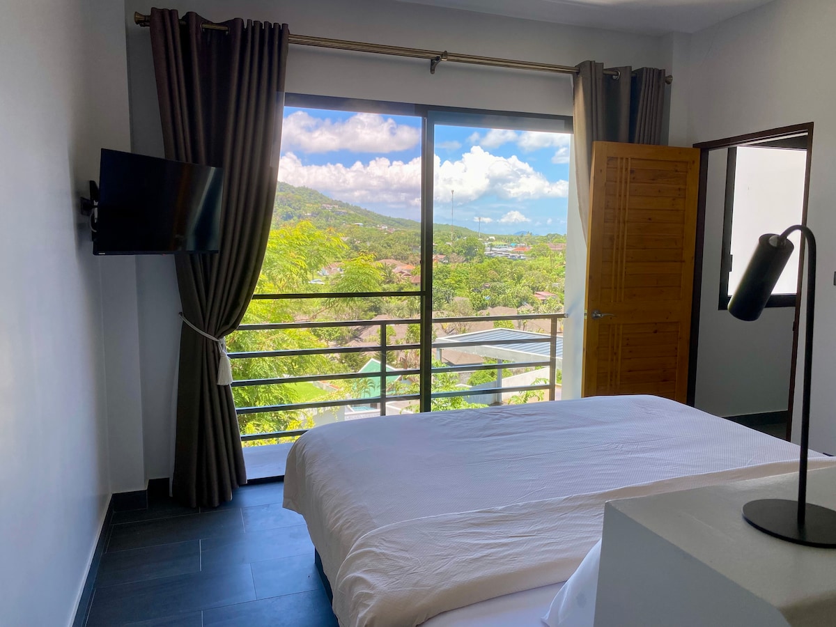 Dve útulné spálne so skvelým výhľadom 