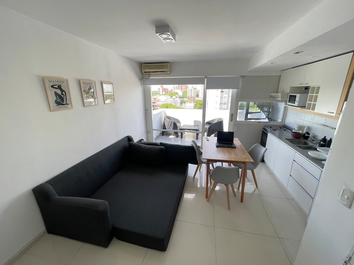 Departamento de 2 ambientes semipiso en Núñez