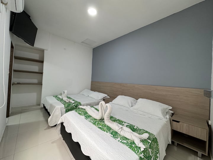 Hotel 124 2 Camas Dobles - Melgar